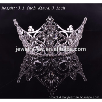 full round fancy hair accessories wholesale crowns and tiaras